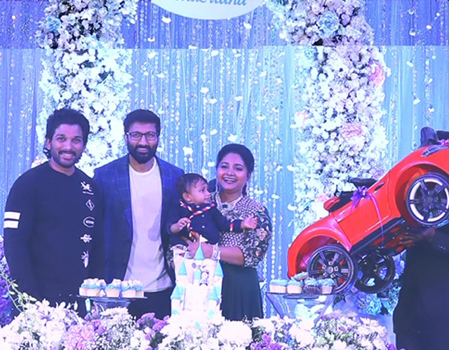 Gopichand Son 1st Birthday Celebrations